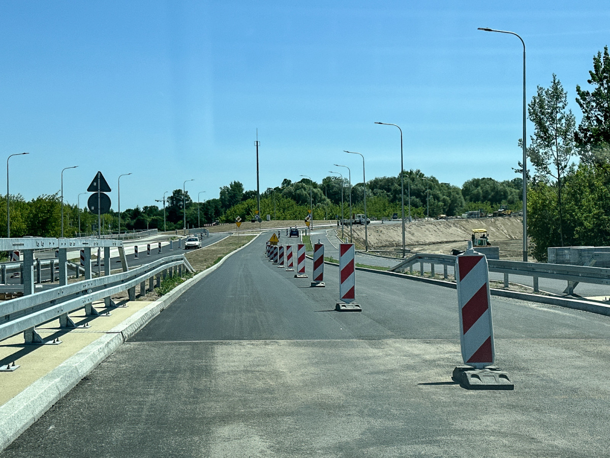 Rzeszów - Zakończony I etap Wisłkostrady: nowy Most Załęski i nowe rondo