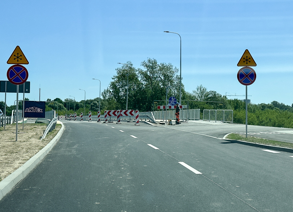 Rzeszów - Zakończony I etap Wisłkostrady: nowy Most Załęski i nowe rondo
