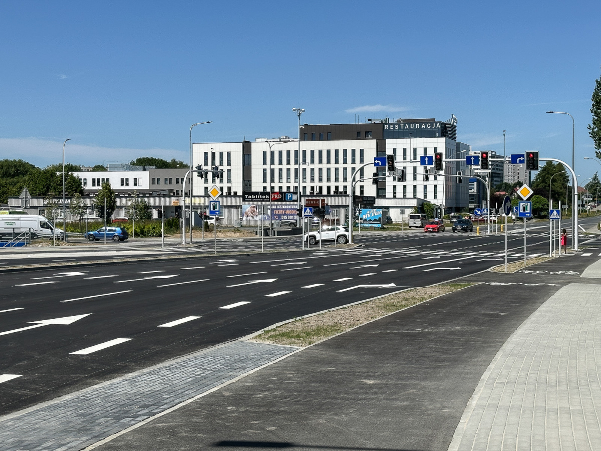 Rzeszów - Zakończony I etap Wisłkostrady: nowy Most Załęski i nowe rondo
