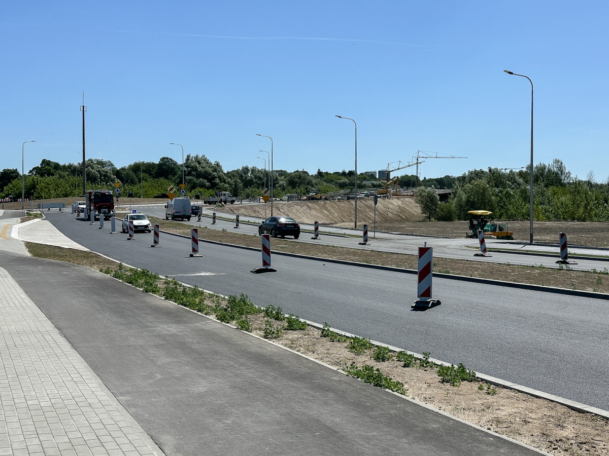 Rzeszów - Zakończony I etap Wisłkostrady: nowy Most Załęski i nowe rondo