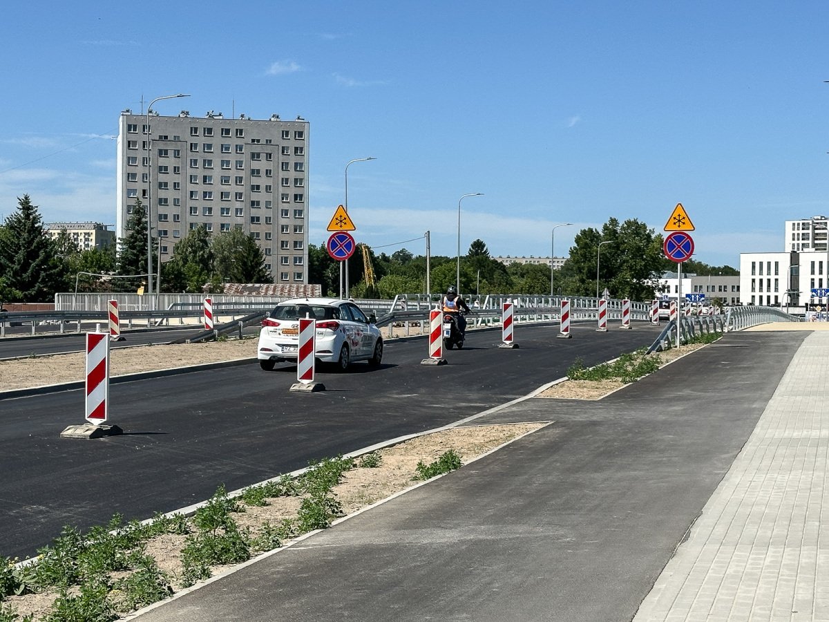 Rzeszów - Zakończony I etap Wisłkostrady: nowy Most Załęski i nowe rondo