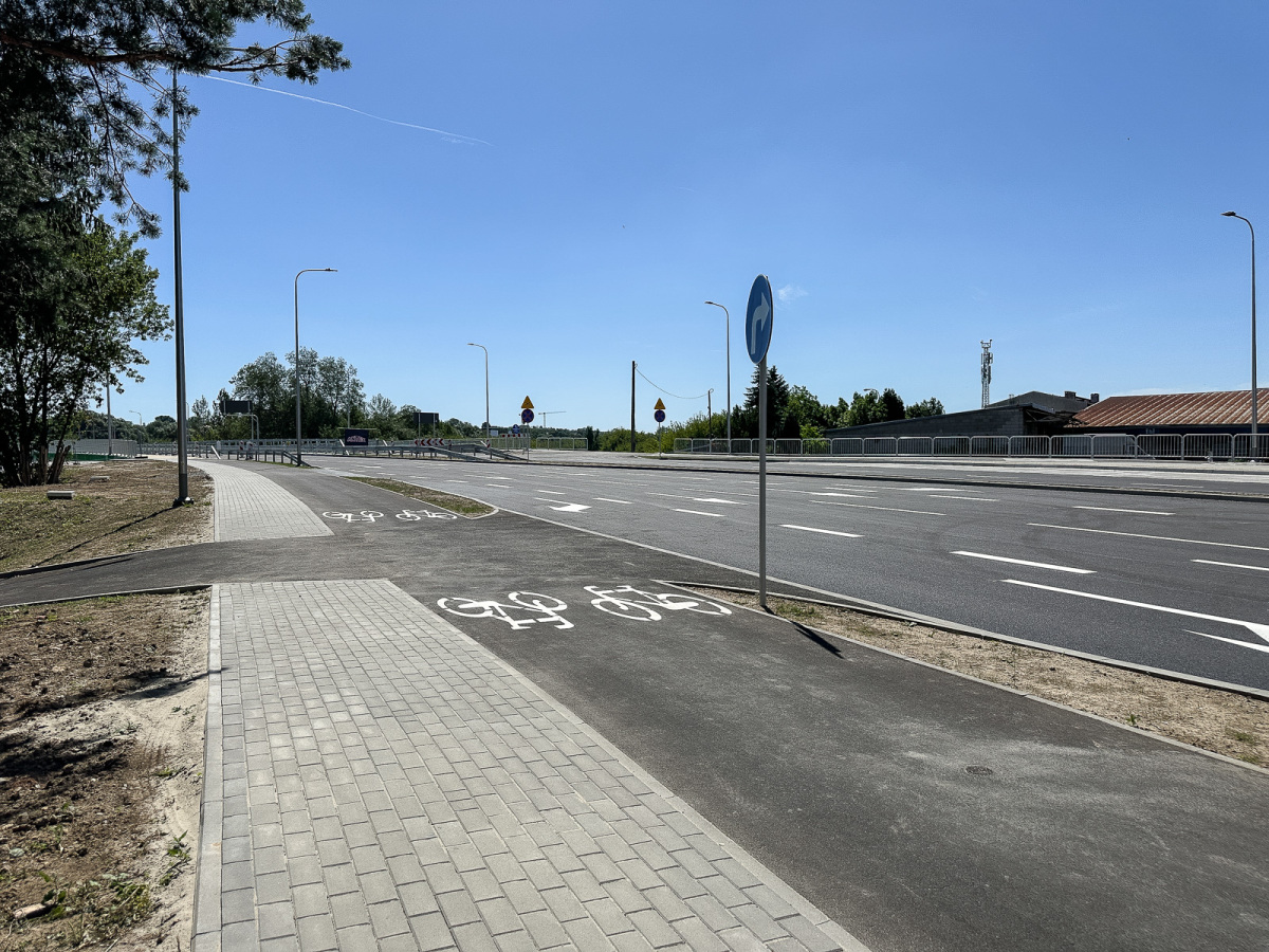 Rzeszów - Zakończony I etap Wisłkostrady: nowy Most Załęski i nowe rondo