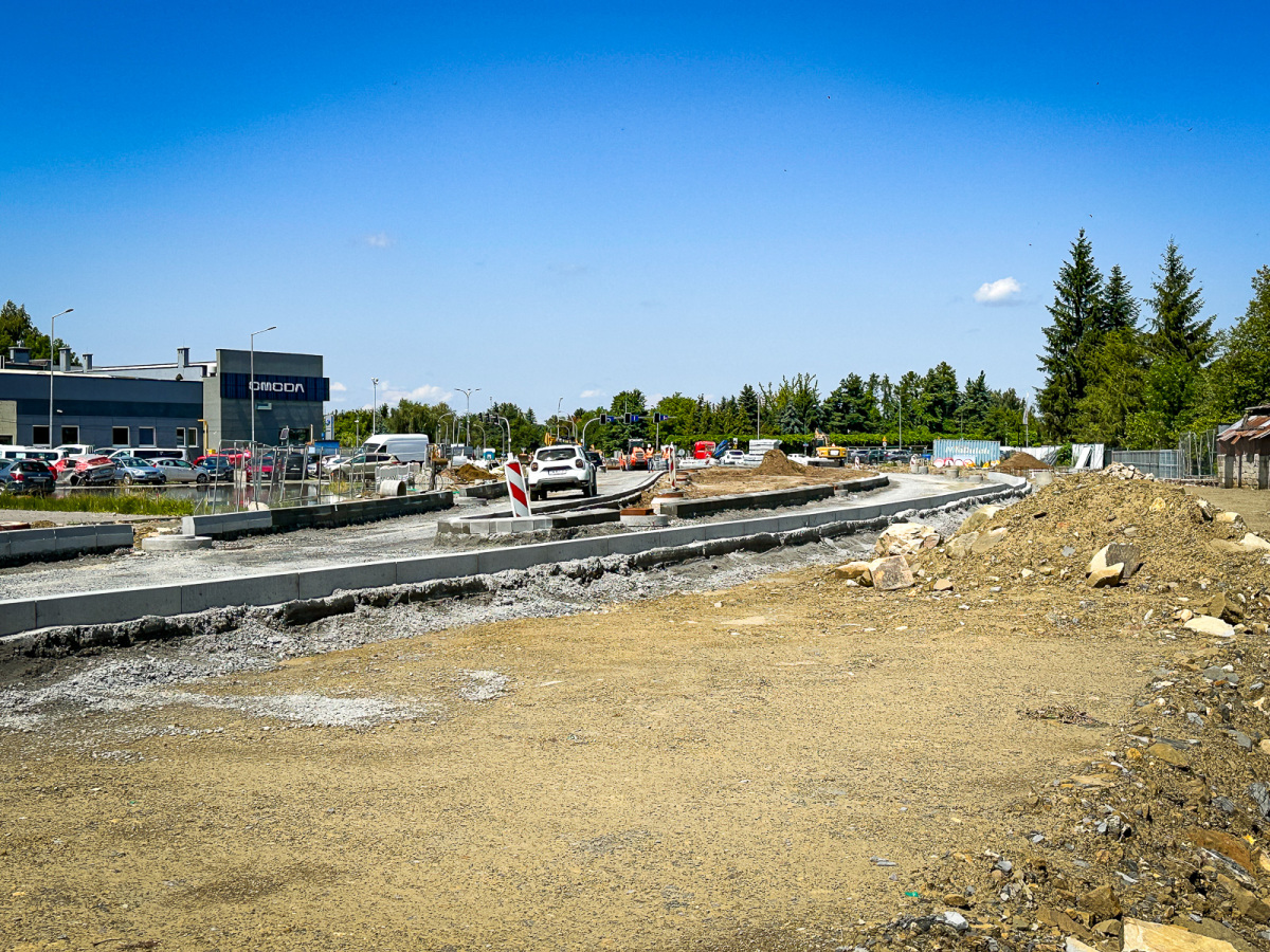 Rzeszów - Budowa połączenia al. Krzyżanowskiego z ul. Wieniawskiego [lipiec 2025]
