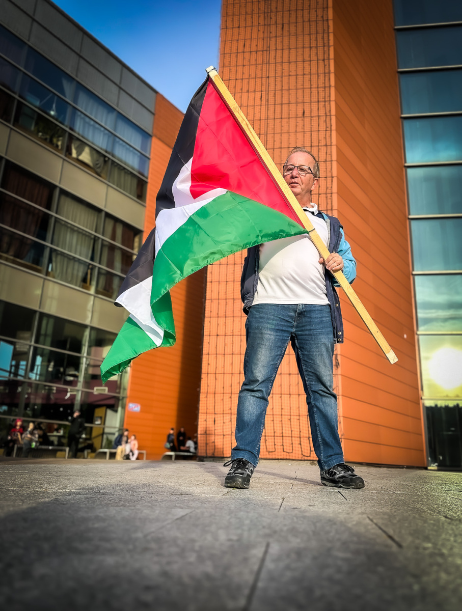Rzeszów - Pro-palestyński protest w Rzeszowie [27.09.2025]