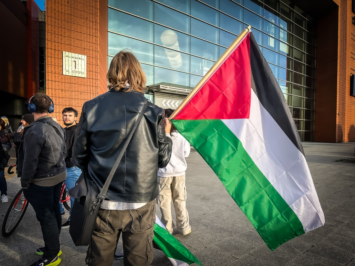 Rzeszów - Pro-palestyński protest w Rzeszowie [27.09.2025]