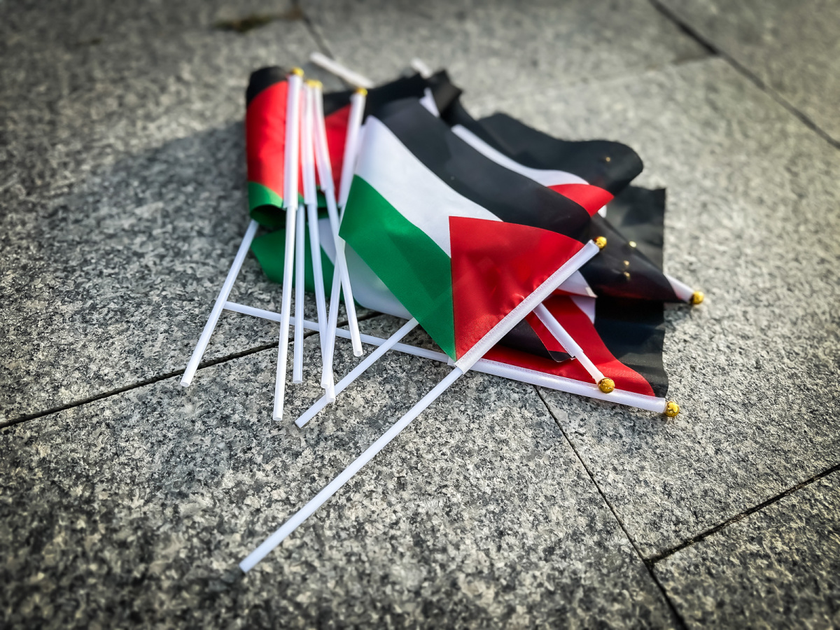 Rzeszów - Pro-palestyński protest w Rzeszowie [27.09.2025]