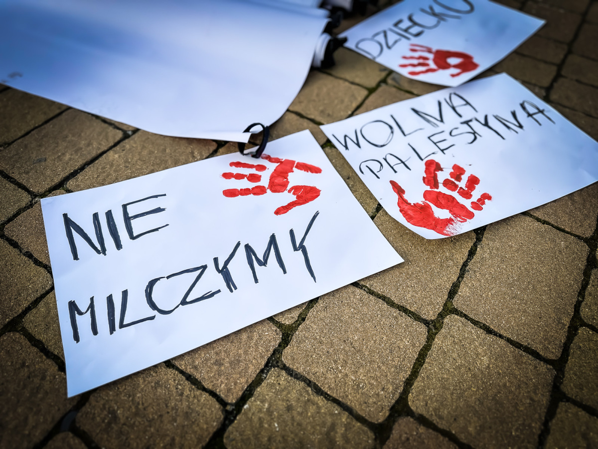 Rzeszów - Pro-palestyński protest w Rzeszowie [27.09.2025]