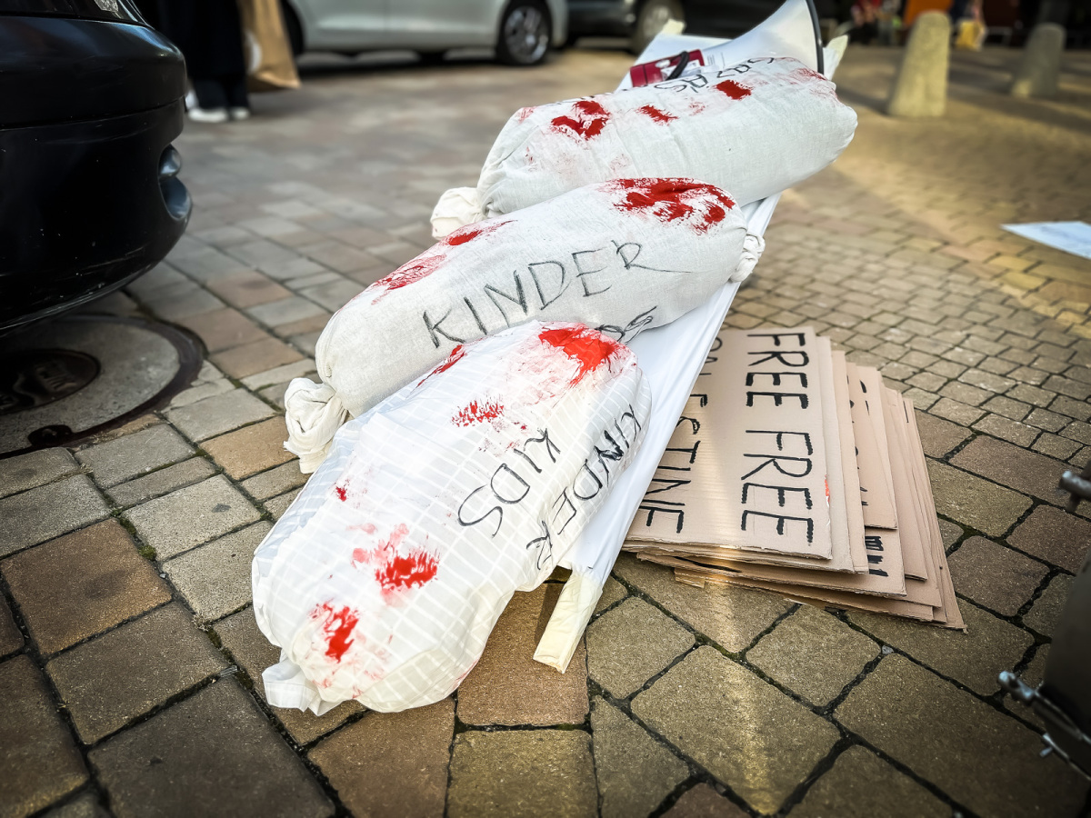 Rzeszów - Pro-palestyński protest w Rzeszowie [27.09.2025]