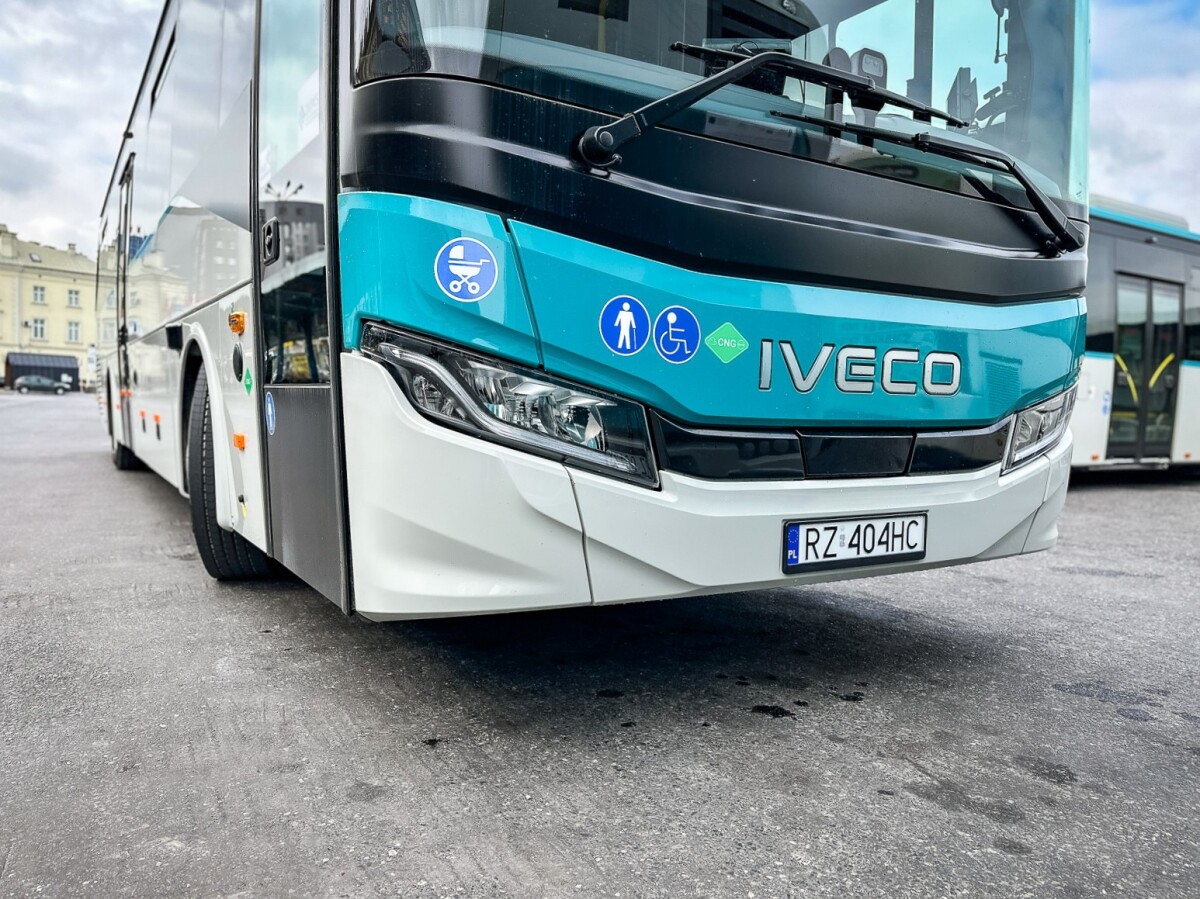 Rzeszów - Iveco Crossway Line 12 CNG - nowe autobusy na liniach MKS