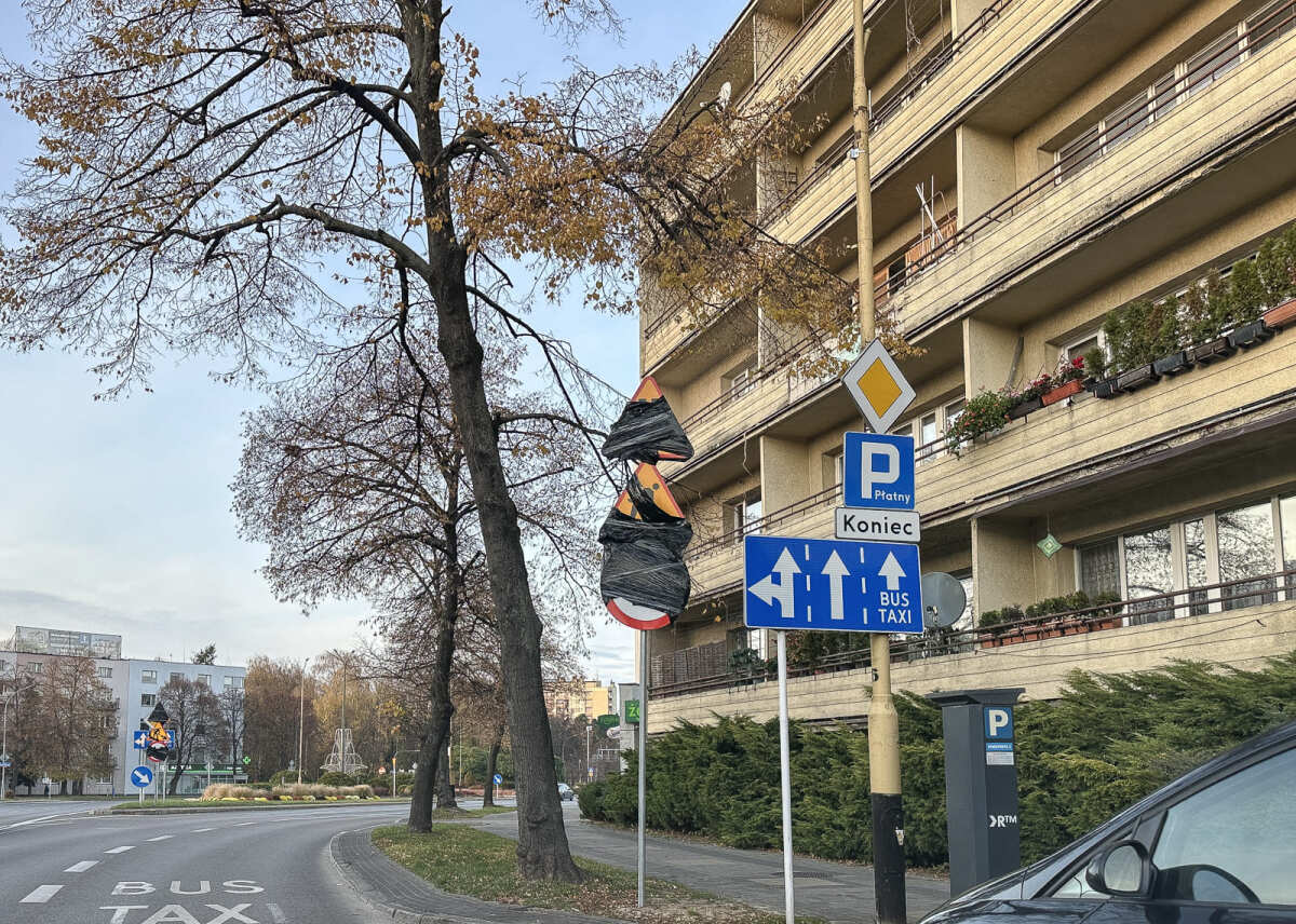 Rzeszów - Przygotowywanie terenu pod budowę biurowca Corner Point [listopad 2025]