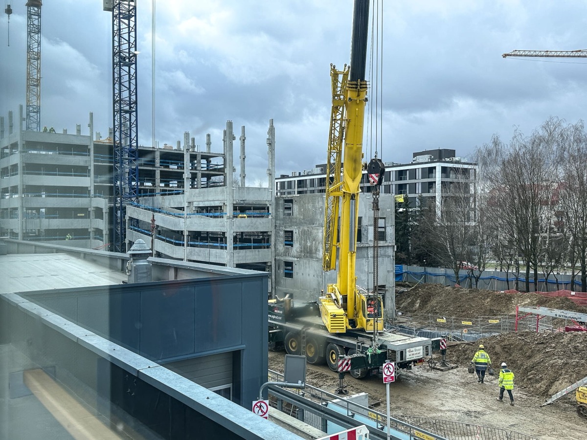 Rzeszów - Budowa piętrowego parkingu i lądowiska przy KSW nr 2 w Rzeszowie [luty 2026]