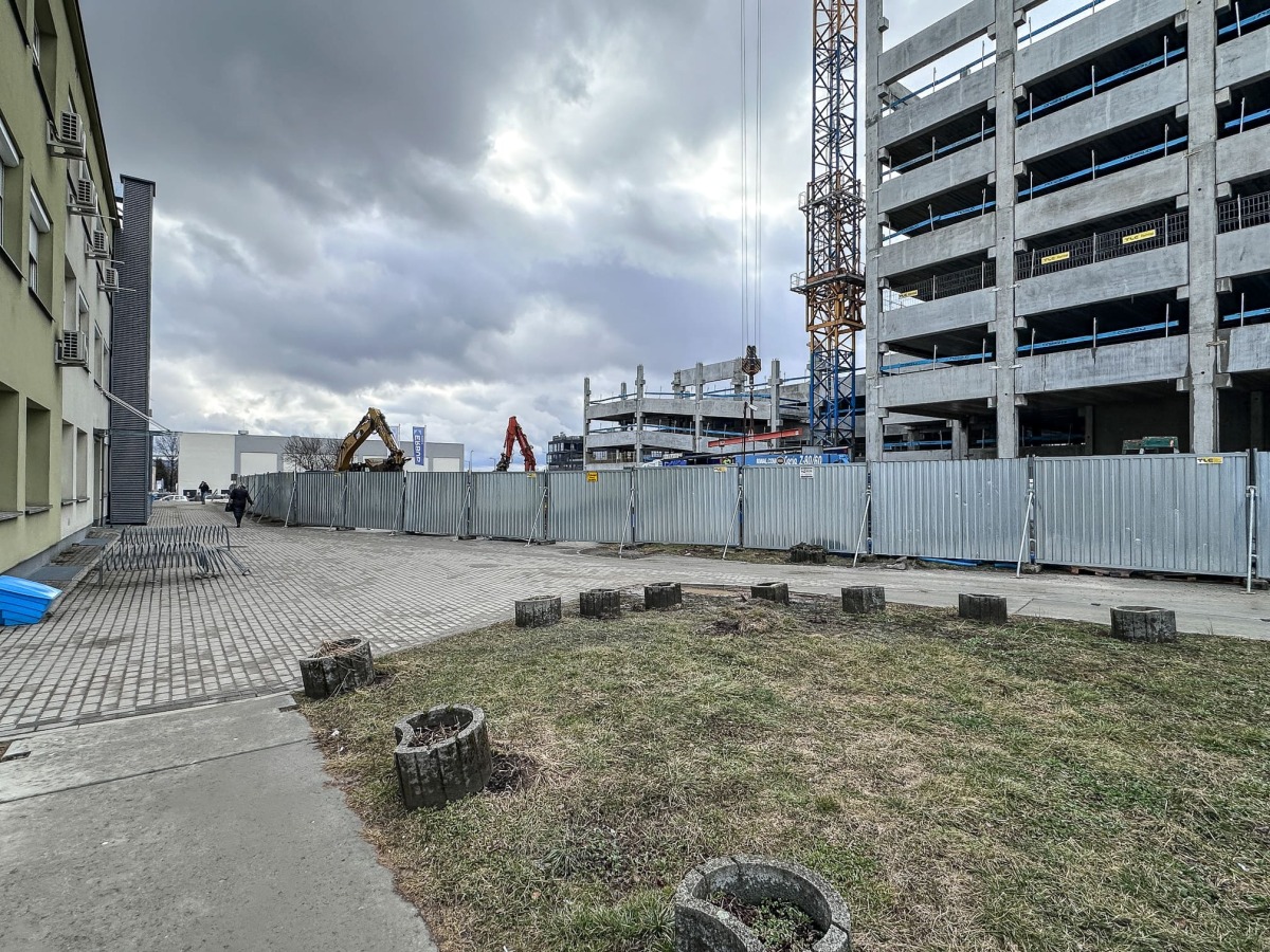 Rzeszów - Budowa piętrowego parkingu i lądowiska przy KSW nr 2 w Rzeszowie [luty 2026]