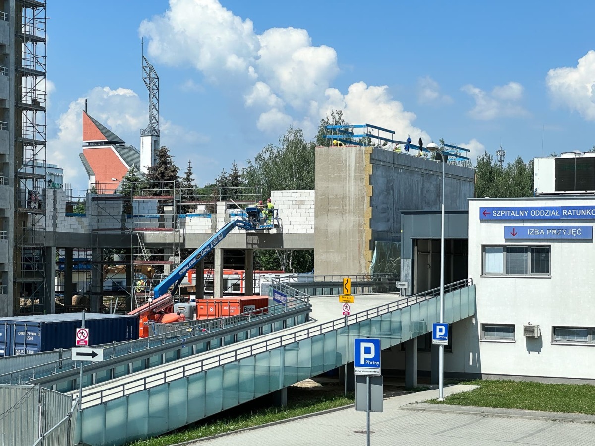 Rzeszów - Budowa piętrowego parkingu i lądowiska przy KSW nr 2 w Rzeszowie [maj 2026]