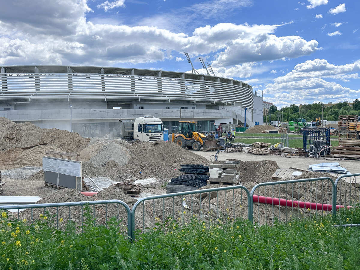 Rzeszów - Budowa Podkarpackiego Centrum Lekkiej Atletyki przy ul. Wyspiańskiego [maj 2026]