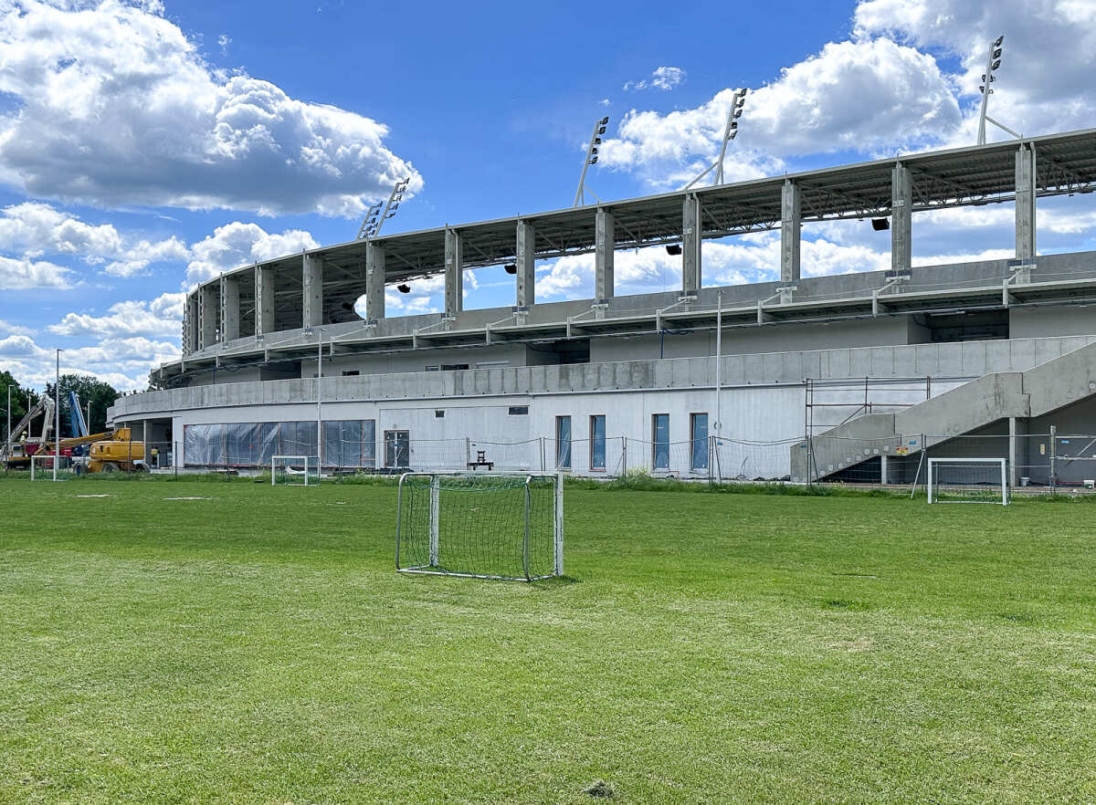 Rzeszów - Budowa Podkarpackiego Centrum Lekkiej Atletyki przy ul. Wyspiańskiego [maj 2026]