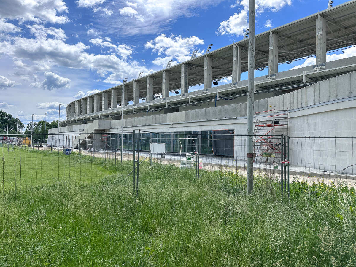 Rzeszów - Budowa Podkarpackiego Centrum Lekkiej Atletyki przy ul. Wyspiańskiego [maj 2026]