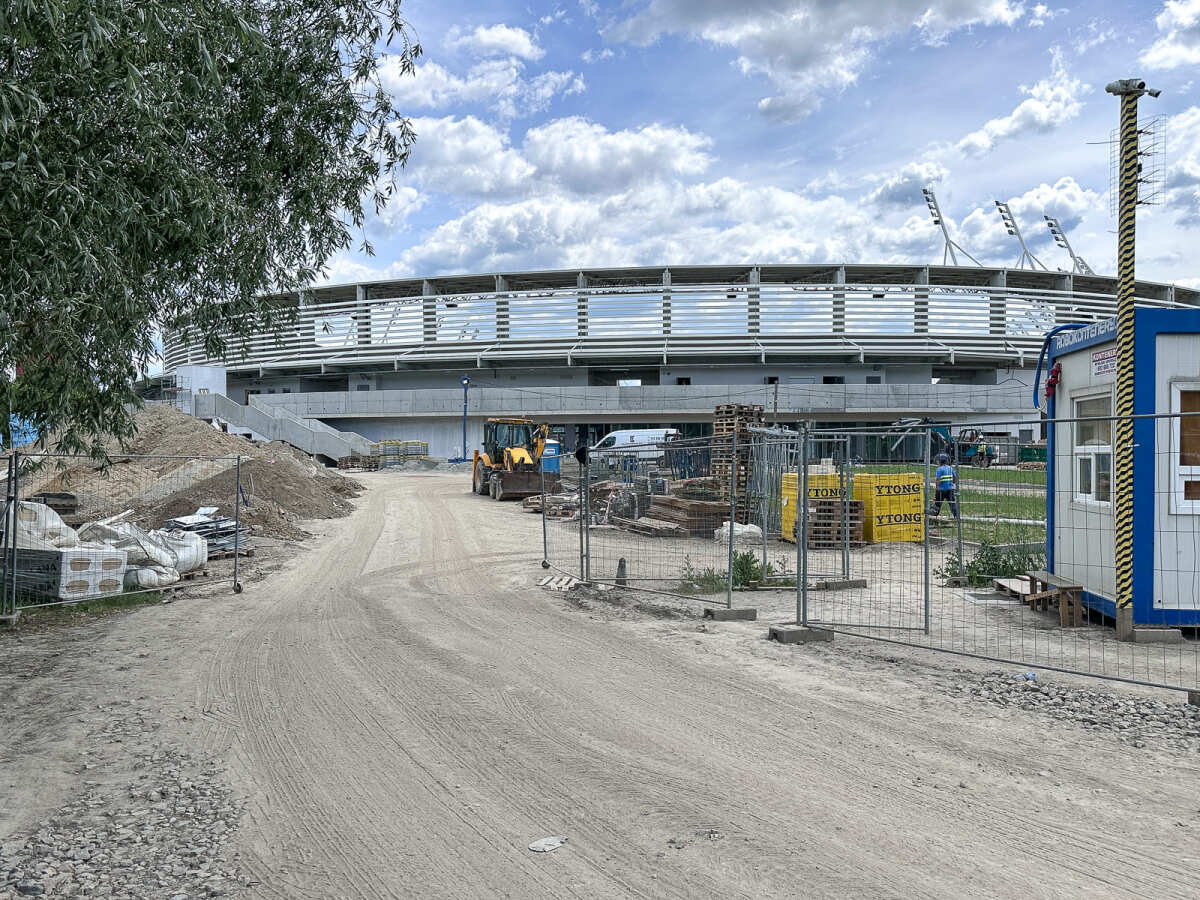 Rzeszów - Budowa Podkarpackiego Centrum Lekkiej Atletyki przy ul. Wyspiańskiego [maj 2026]