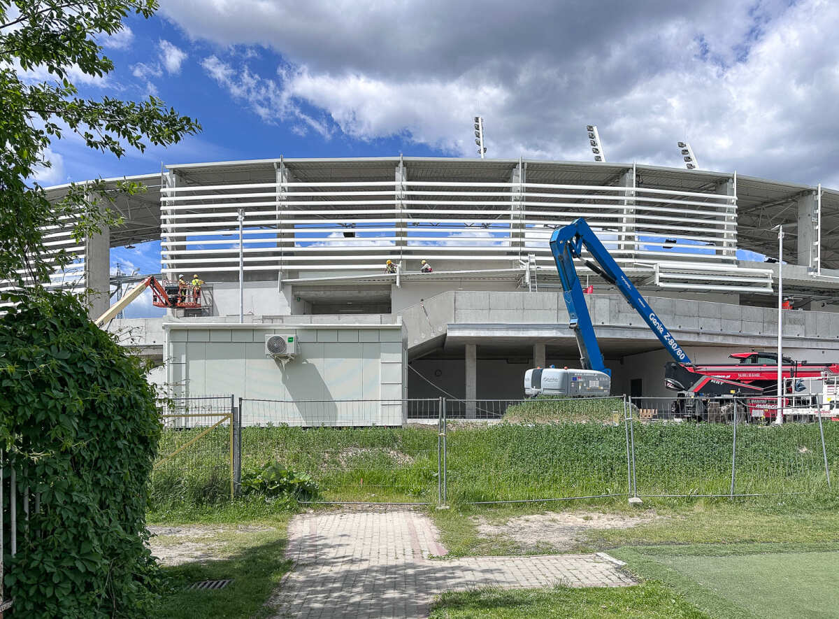 Rzeszów - Budowa Podkarpackiego Centrum Lekkiej Atletyki przy ul. Wyspiańskiego [maj 2026]