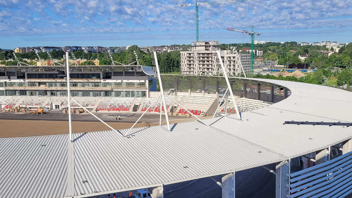 Rzeszów - Budowa Podkarpackiego Centrum Lekkiej Atletyki przy ul. Wyspiańskiego [maj 2026]