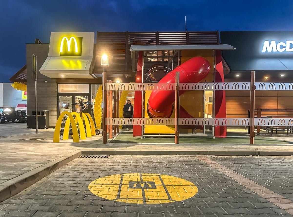 Rzeszów - Otwarcie McDonald's przy hipermarkecie E. Leclerc w Rzeszowie