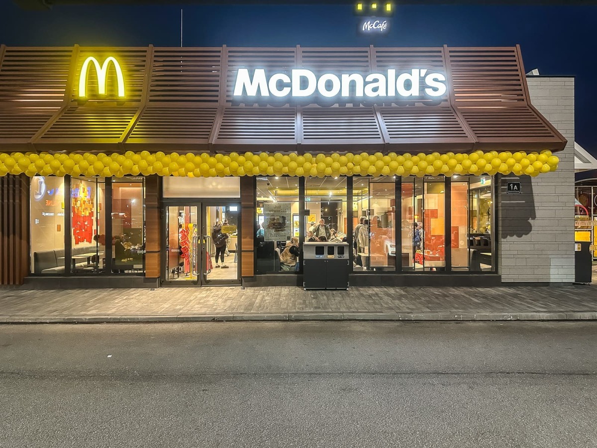 Rzeszów - Otwarcie McDonald's przy hipermarkecie E. Leclerc w Rzeszowie