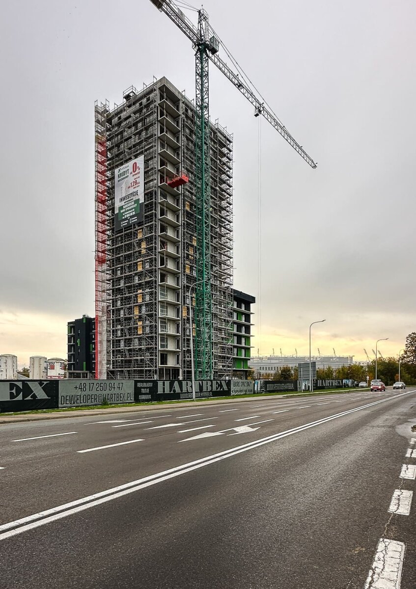 Rzeszów - Budowa Apartamentów Parkowych Res Tower [październik 2026]