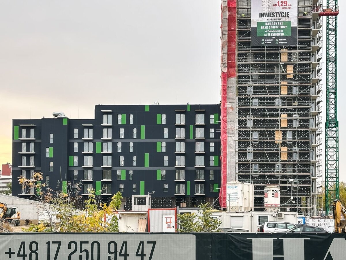 Rzeszów - Budowa Apartamentów Parkowych Res Tower [październik 2026]