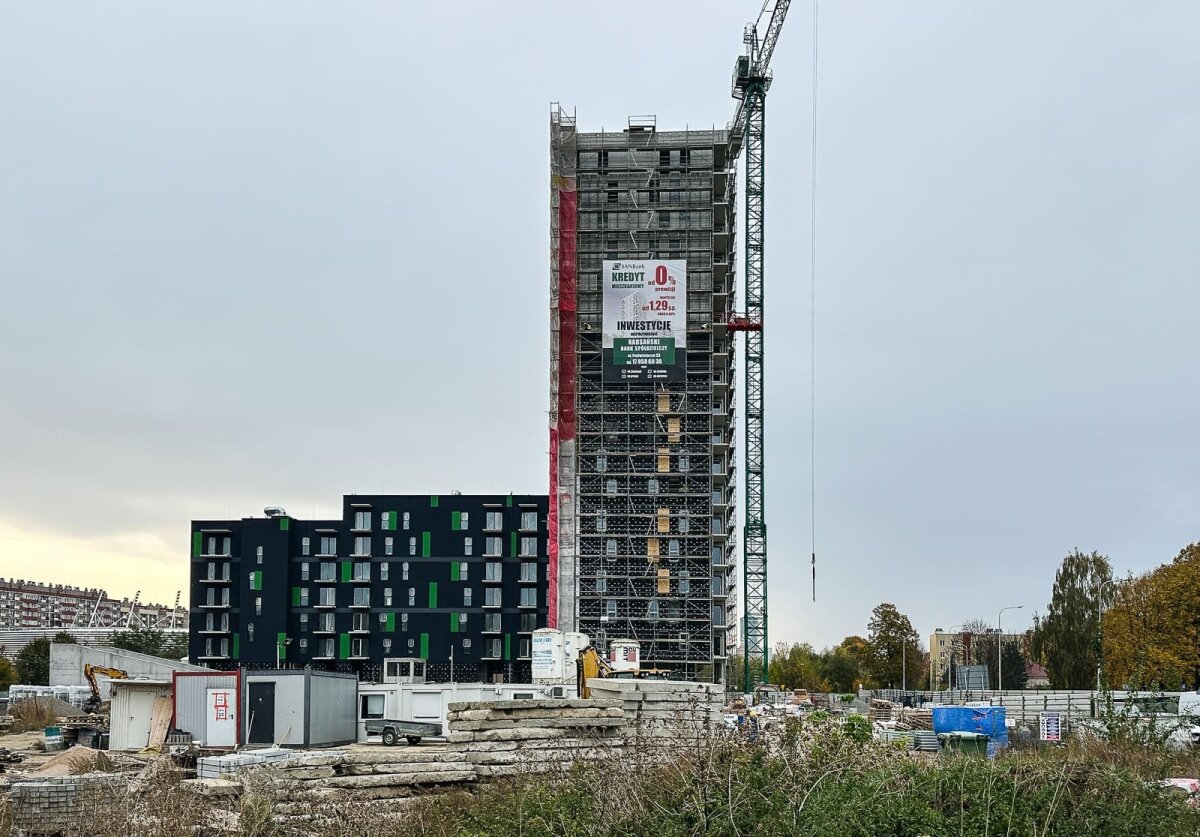 Rzeszów - Budowa Apartamentów Parkowych Res Tower [październik 2026]