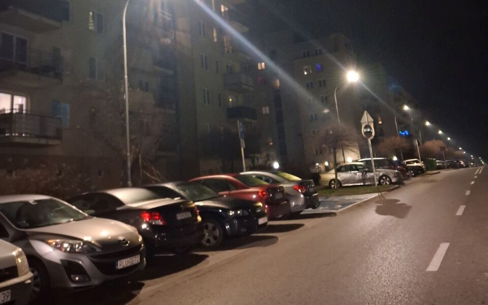 Nowe oświetlenie na ul. Architektów w Rzeszowie / fot. ZZM