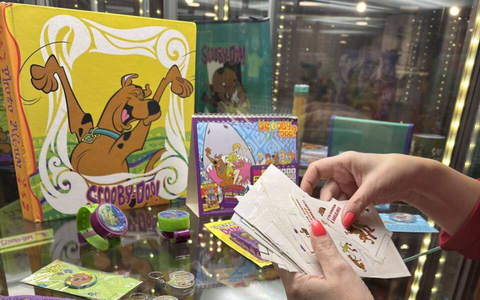 Prace przy nowej ekspozycji „Gdzie jesteś Scooby Doo?” / fot. Muzeum Dobranocek
