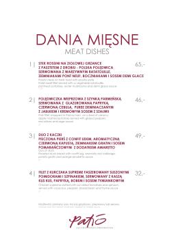 Menu - zdjęcie 7