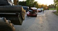 Pijany kierowca koparki uszkodził dwa samochody i motocykl - Aktualności Podkarpacie