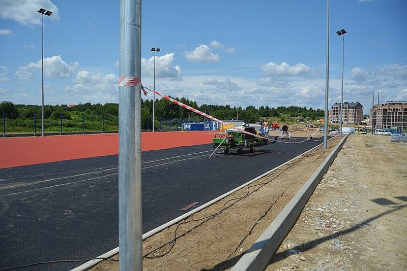 (FOTO) Kończą budowę nowej szkoły. Zobacz, jak wygląda placówka przy Bł. Karoliny - Aktualności Rzeszów - zdj. 9