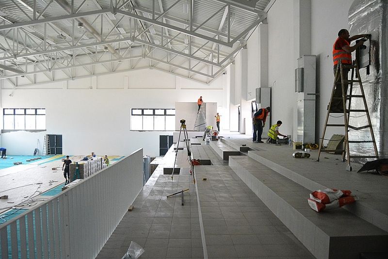 (FOTO) Kończą budowę nowej szkoły. Zobacz, jak wygląda placówka przy Bł. Karoliny - Aktualności Rzeszów - zdj. 12