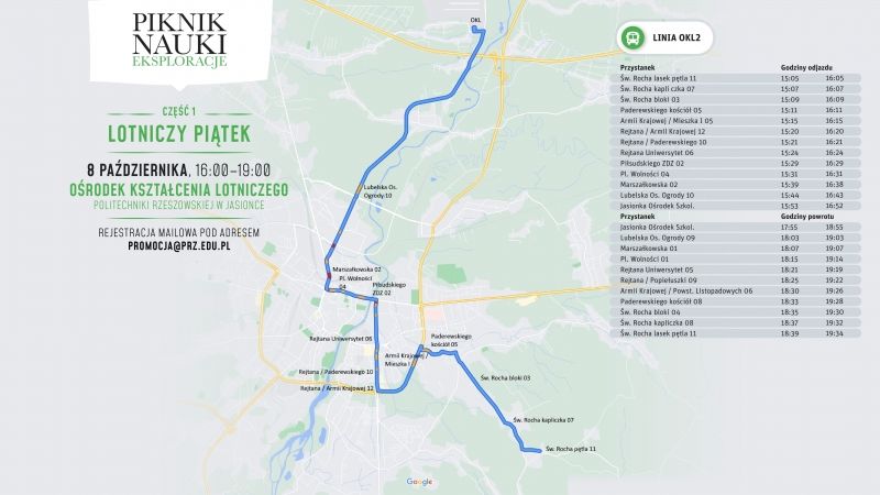 Specjalna linia autobusowa dowiezie pasażerów na Lotniczy Piątek w Jasionce - Aktualności Rzeszów - zdj. 2