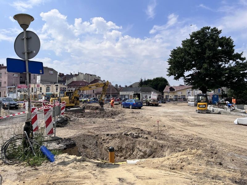 [FOTO] Przebudowa układu dróg w śródmieściu Rzeszowa - Aktualności Rzeszów - zdj. 3