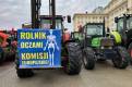 Protest rolników przed Urzędem Wojewódzkim w Rzeszowie